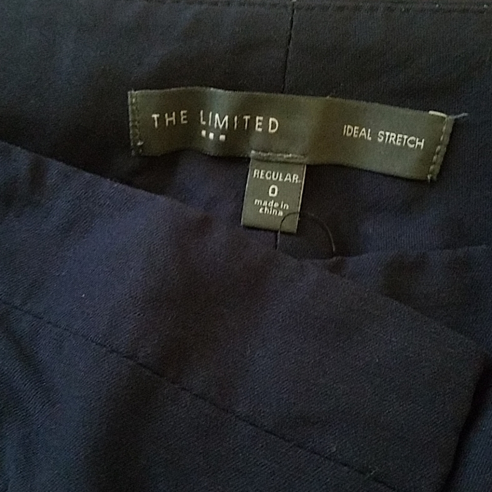 The Limited Ideal Stretch Navy pants